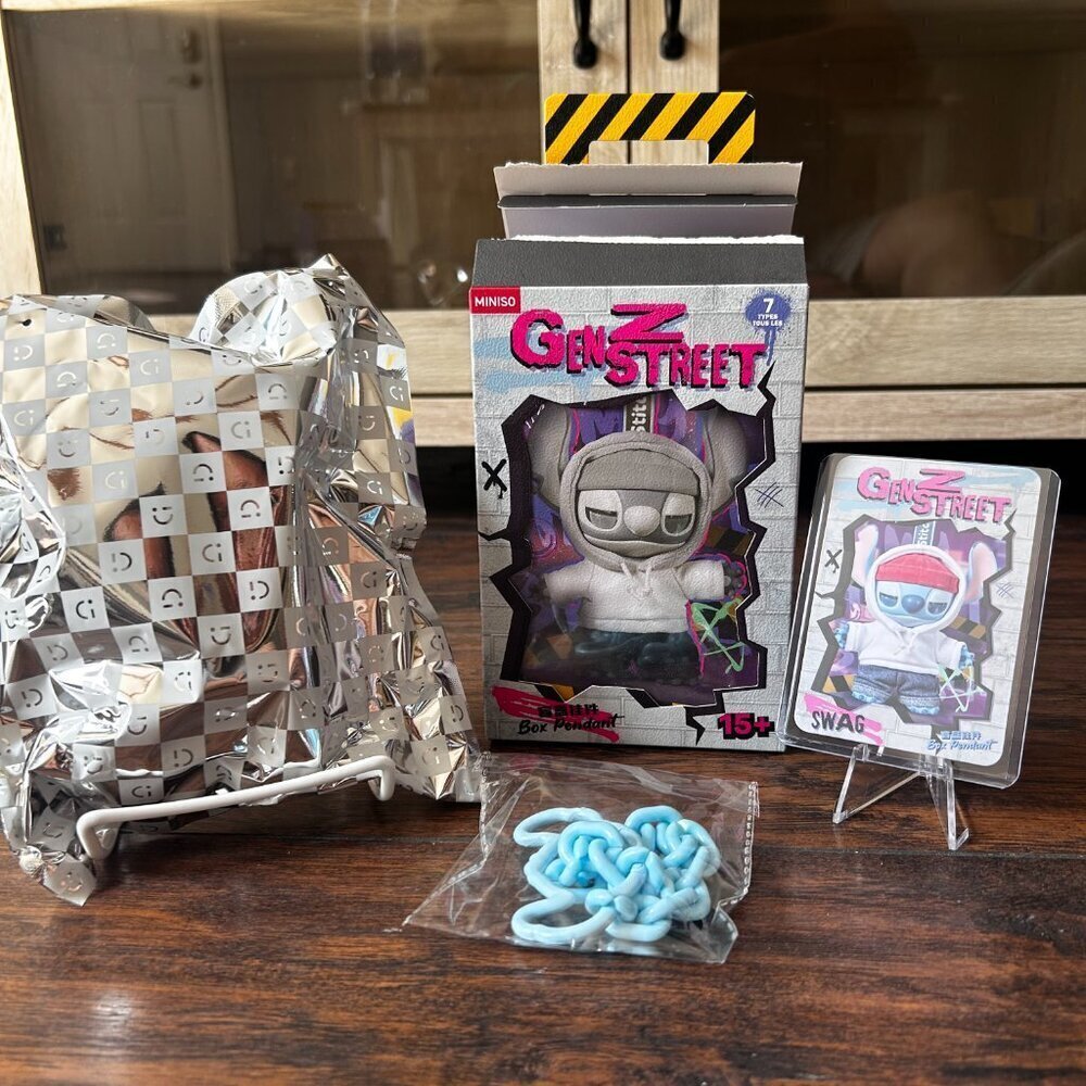 SWAG- DISNEY MINISO  Gen Z Street Stitch SWAG, 100% Authentic